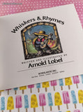 Vintage 1987 Whiskers & Rhymes by Arnold Lobel Softcover