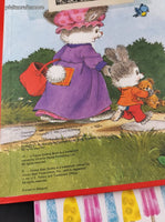 Vintage 1985 Hoppity Gets Lost Honey Bear Books Oversized Hardcover