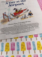 Vintage 2001 Richard Scarry's A Day at the Airport Please Read to Me Softcover