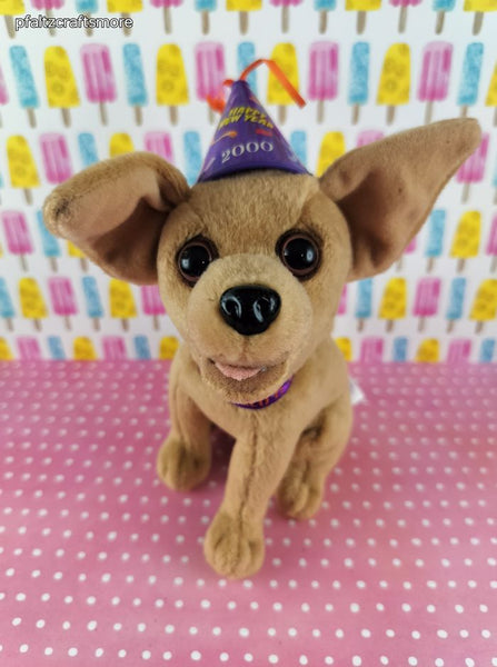 Vintage RARE Taco Bell Talking Chihuahua Soft Toy, Works!
