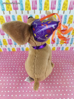 Vintage RARE Taco Bell Talking Chihuahua Soft Toy, Works!
