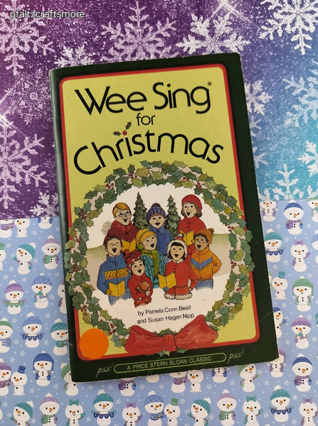 Vintage 1984 Wee Sing for Christmas Price Stern Sloan Classic Softcover