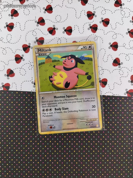 Pokemon TCG - Miltank HeartGold SoulSilver Uncommon Non-Holo Pokemon Card 47/123 - VG (B)