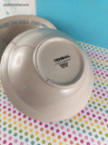 Vintage Tienshan Stoneware Country Bear 7" Soup/Cereal Set/2, Like New