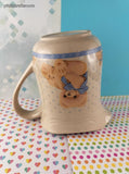 Vintage Tienshan Stoneware Country Bear Water Drink Pitcher, Like New