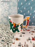 Vintage 1988 Christmas Joy The Love Mug Coffee Mug