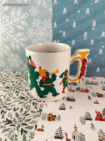 Vintage 1988 Christmas Joy The Love Mug Coffee Mug