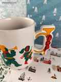 Vintage 1988 Christmas Joy The Love Mug Coffee Mug