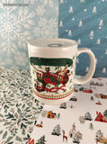 Vintage Christmas World Bazaars Inc Rocking Horse Coffee Mug