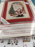 Vintage Needle Treasures Night Before Christmas Santa Counted Cross Stitch Kit NEW