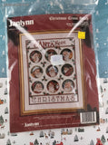 Vintage Christmas Janlynn Nine Santas Sampler #125-67 Counted Cross Stitch Kit NEW