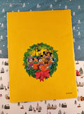 Vintage 1990 Walt Disney's Mickey's Christmas Carol Big Golden Softcover Booklet