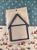 Vintage Christmas Cottage Gallery of Stitches Angels Counted Cross Stitch Kit NEW