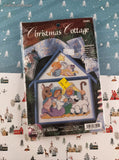 Vintage Christmas Cottage Gallery of Stitches Nativity Counted Cross Stitch Kit NEW