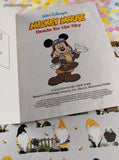 Vintage Little Golden Book "Walt Disney's Mickey Mouse Heads for the Sky" Hardcover