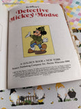 Vintage Little Golden Book "Walt Disney's Detective Mickey Mouse" Hardcover