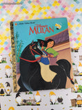 Vintage 1998 1st Printing Little Golden Book: Disney's Mulan Hardcover