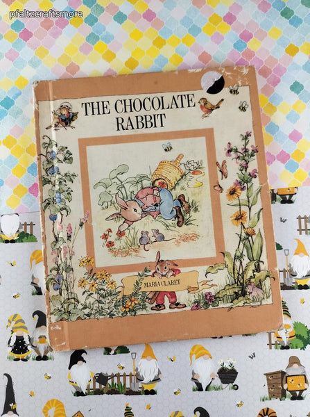 Vintage 1983 The Chocolate Rabbit by Maria Claret Weekly Reader Hardcover