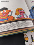 Vintage 1985 Sesame Street Growing-Up Book, Bert and The Broken Teapot Hardcover