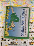 Vintage 1988 1st Printing Snakes are Hunters Children's Reading Institute Hardcover