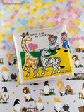 Vintage 1974 Raggedy Ann and Andy at the Zoo Softcover Plastic Bath Book