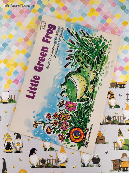 Vintage 1994 Creative Teaching Press "Little Green Frog" Softcover Booklet