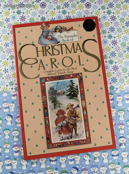 Vintage 1984 1st Printing The Keepsake Book of Christmas Carols Softcover