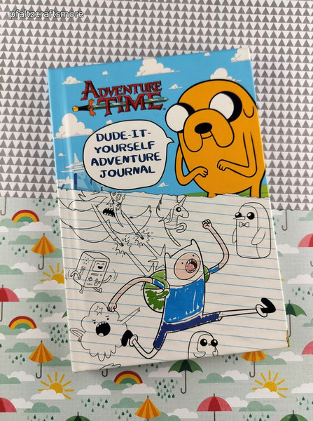 2012 1st Printing Adventure Time Dude-it-Yourself Adventure Journal Hardcover, Like New