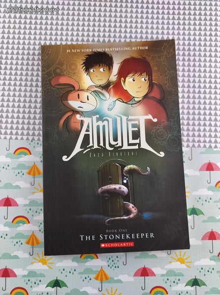 2008 Amulet Book One: The Stonekeeper Scholastic Softcover