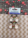 Sandylion Essentials Wintry Snowmen 3-Dimensional Sticker Pack, New/Sealed