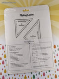 Vintage Leisure Arts America's Best-Loved Quilts Flying Geese Vinyl Templates SEALED