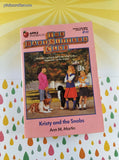 Vintage 1980's Baby-Sitter's Club Scholastic Softcover Book Set/4 in Collector's Box