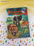 Vintage 1964 Animals of the Jungle Whitman Learn About Hardcover