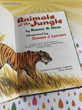Vintage 1964 Animals of the Jungle Whitman Learn About Hardcover
