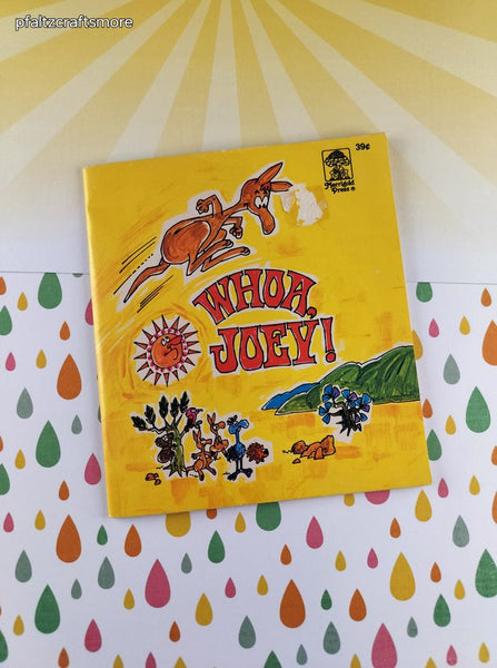 Vintage 1968 Whoa, Joey! Merrigold Press Miniature Softcover