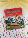 Vintage 1951 Tell-A-Tale Book, "Woody Woodpecker's Peck of Trouble" Whitman Hardcover