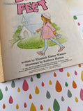Vintage 1981 Happy Day Book: Busy Feet Hardcover