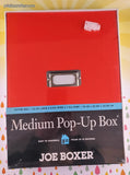 Vintage 2004 Joe Boxer for KMart Red Medium Pop-Up Box NEW & SEALED