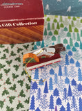 Vintage Avon Christmas Train Cookie Car Ornament Like New in Open Box
