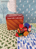 Vintage Avon Christmas Train Engine Ornament Like New in Open Box
