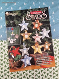 Vintage 1994 The Needlecraft Shop Christmas Stars Plastic Canvas Softcover Booklet Like New