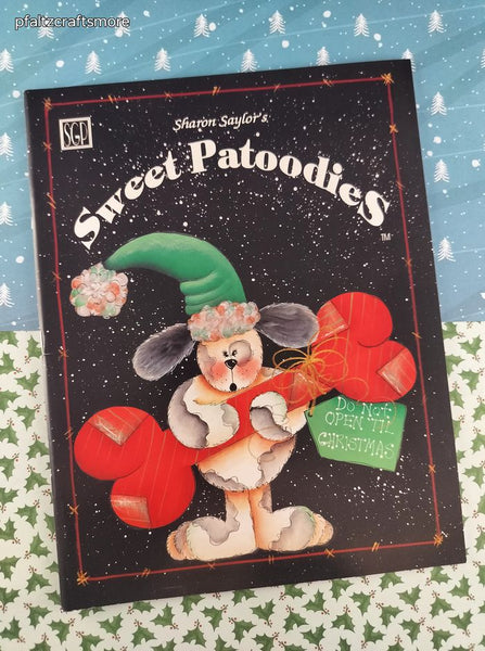 Vintage 1993 Sharon Saylor's Sweet Patoodies Crafting Softcover Booklet Like New