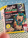 Vintage Plastic Canvas World Christmas Holiday Softcover Magazines Set/5, Like New