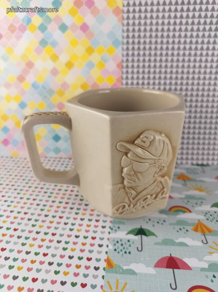 Vintage Nascar Dale Earnhardt 50th Anniversary Heavy Coffee Mug