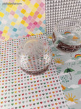 Vintage Pennsylvania Railroad 4902 Miniature Small Roly Poly Glasses Set/2, Like New