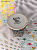 Vintage 2000 Sakura Debbie Mumm Haunted House Coffee Mug, Like New