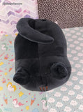 Black Cat Plush Pillow, Kawaii Cat Stuffed Animal 8" NWOT
