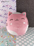 Squishmallows Pink & White Kitty Cat Plush 7.5", NWOT