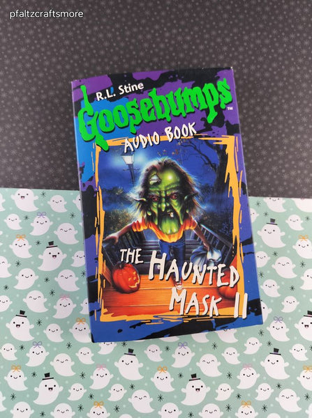 VTG 1996 Goosebumps Parachute Press The Haunted Mask II Audio Book Cassette Tape