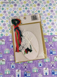 Vintage Designs for the Needle Christmas Lace Ornament #1208 Christmas Goose Counted Cross Stitch Kit NEW